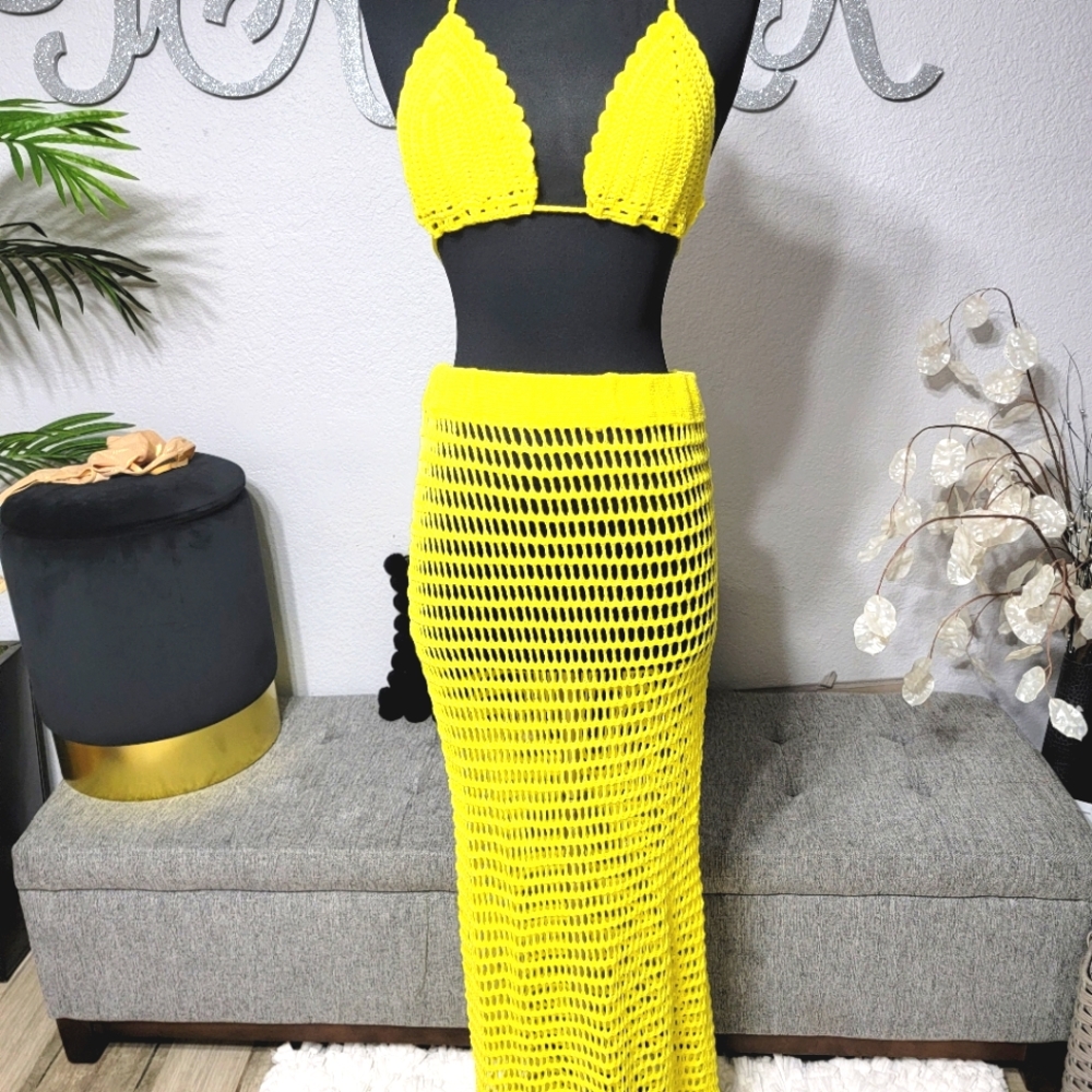 Two piece net set  - new